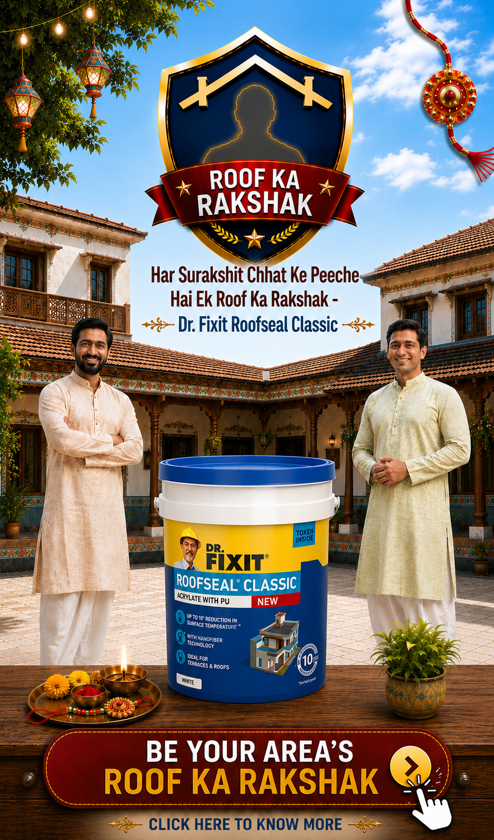 Roof Ka Rakshak — Be Your Area's Roof Ka Rakshak